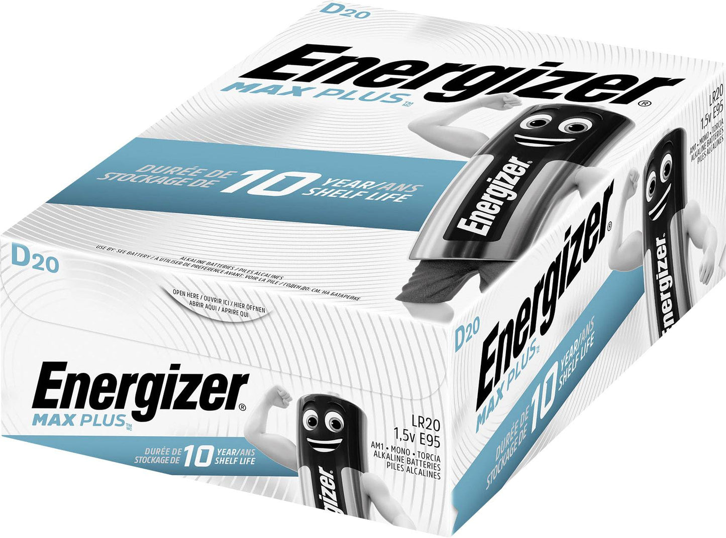 piles alcaline  LR 20 - lot de 20