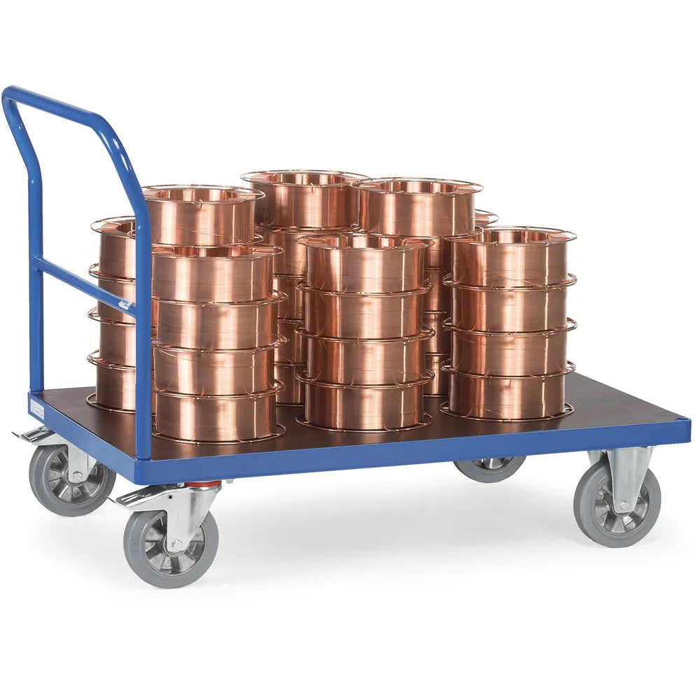 Chariot plat 1200 kg - Grande capacité et robustesse