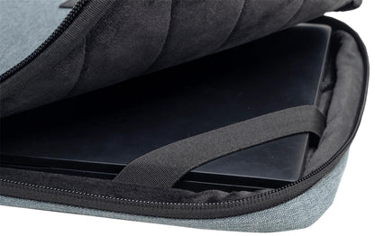 Housse informatique 15-16" - polyester recyclé gris