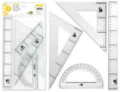 Kit tracage 4 pieces transparent