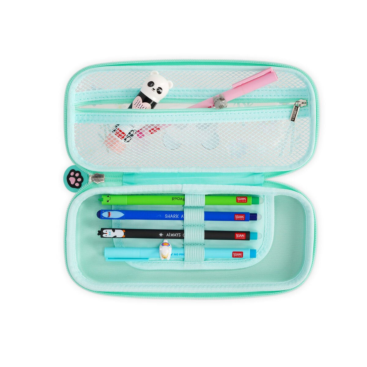 Trousse Legami Wonderwow panda - fermeture éclair pratique