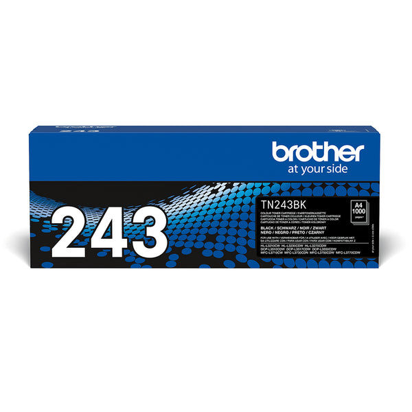 Toner laser Brother tn243bk - rendement 1000 pages