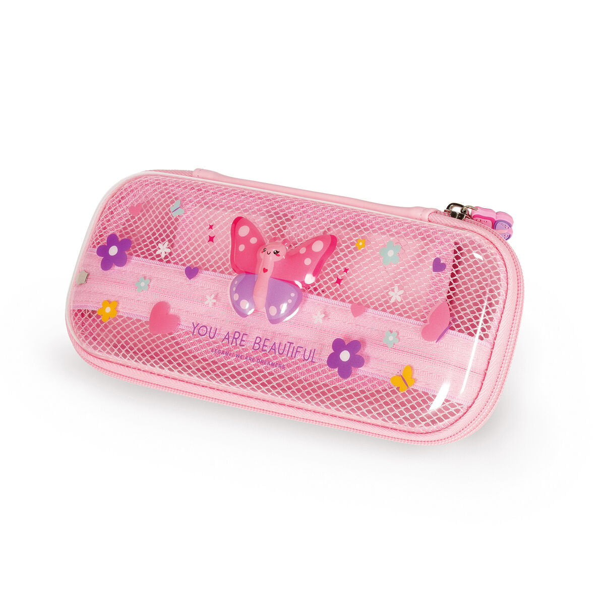 Trousse wonderwow butterfly - fermeture éclair pratique