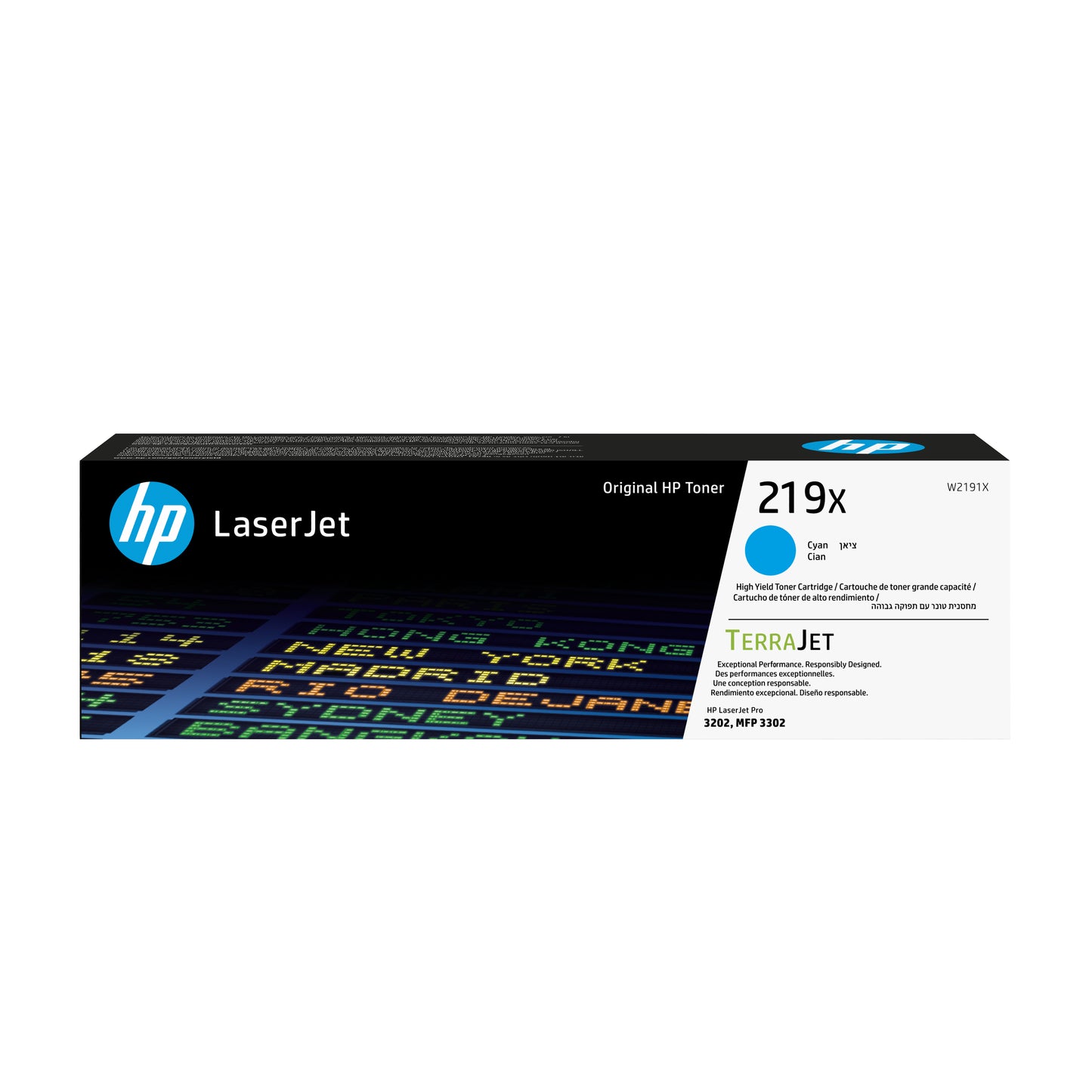 Toner HP 219X cyan - 2500P