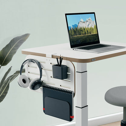 Organiseur de bureau ergonomique avec 3 accessoires -gris