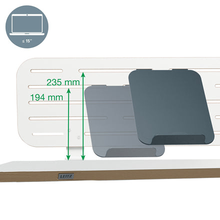Organiseur bureau ergonomique avec 4 accessoires -gris