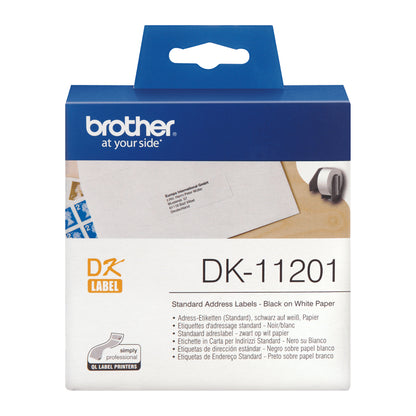 Étiquettes Brother DK-11201 - 400 étiquettes (29 x 90 mm)