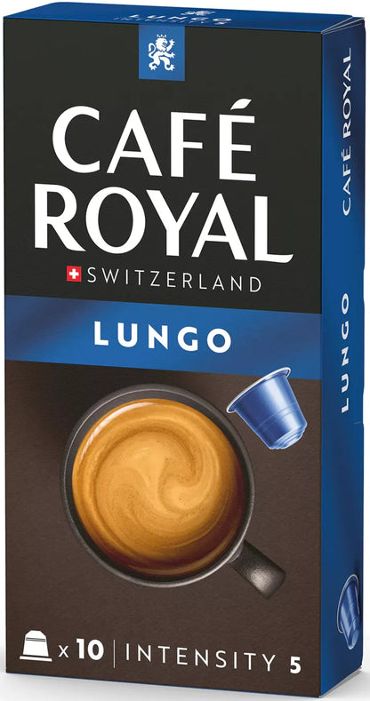 Capsules Café royal lungo nespresso - torréfaction moyenne