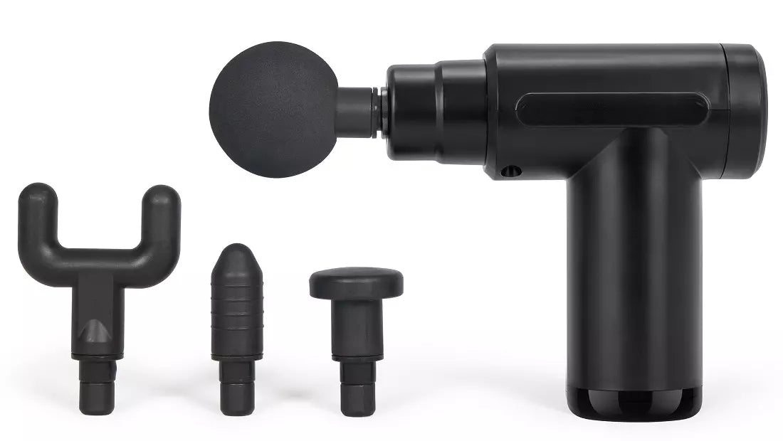 Pistolet de massage sans fil LIVOO DOS200 6 vitesses 4 embouts