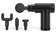Pistolet de massage sans fil LIVOO DOS200 6 vitesses 4 embouts