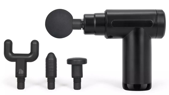 Pistolet de massage sans fil LIVOO DOS200 6 vitesses 4 embouts