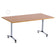 Table Rabattable 160X80 Bl.Pied Aluminium