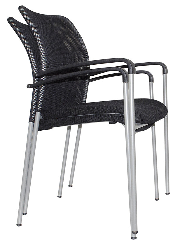 Fauteuil Visiteur 3157 Resille noir