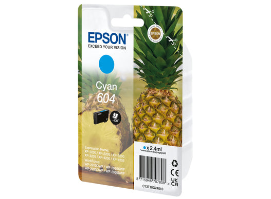 Cartouche Epson cyan 130 pages - rendement standard