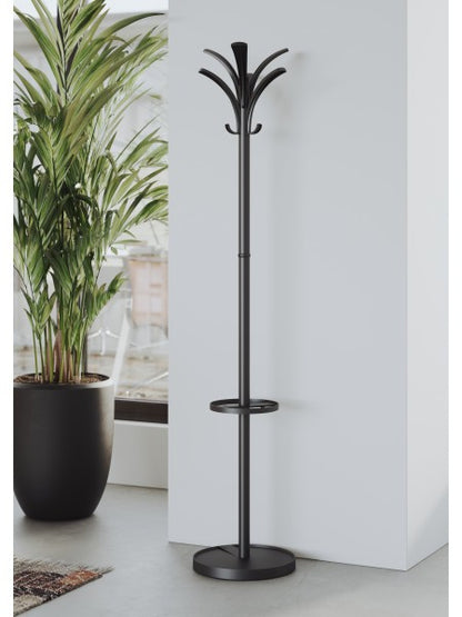 Portemanteau brio 6 pateres noir
