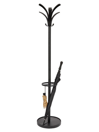 Portemanteau brio 6 pateres noir