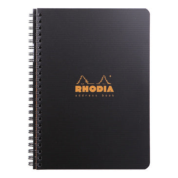 Cahier répertoire  adressbook reliure spirale a5 160p