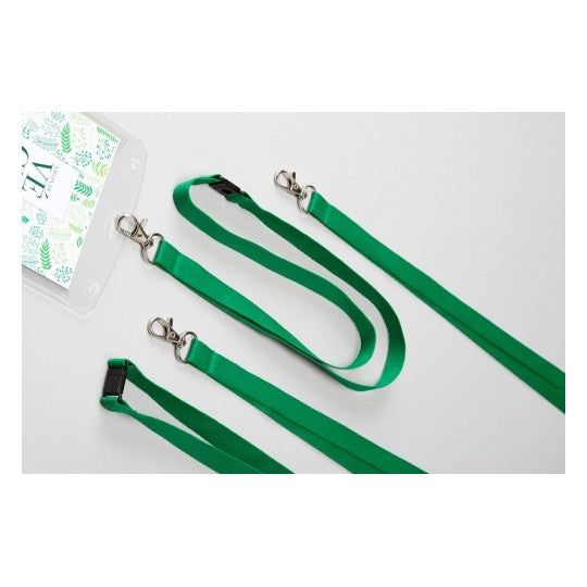 Lacet Text.Recyc P/Badge P/10Vert