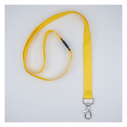 Lacet text.recyc p/badge p/10 jaune