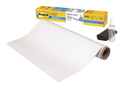 Tableau blanc en rouleau easy erase 121x182cm