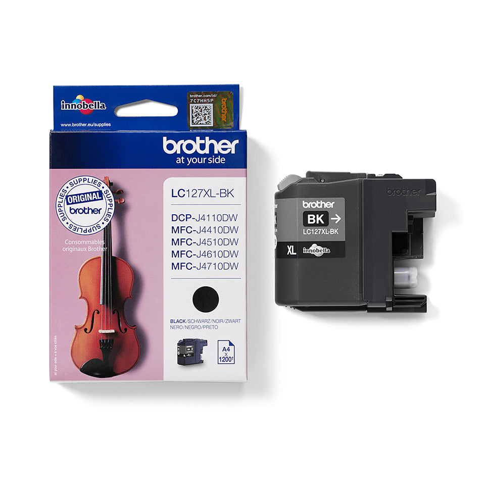Cartouche d'encre LC127XLBK - Rendement élevé