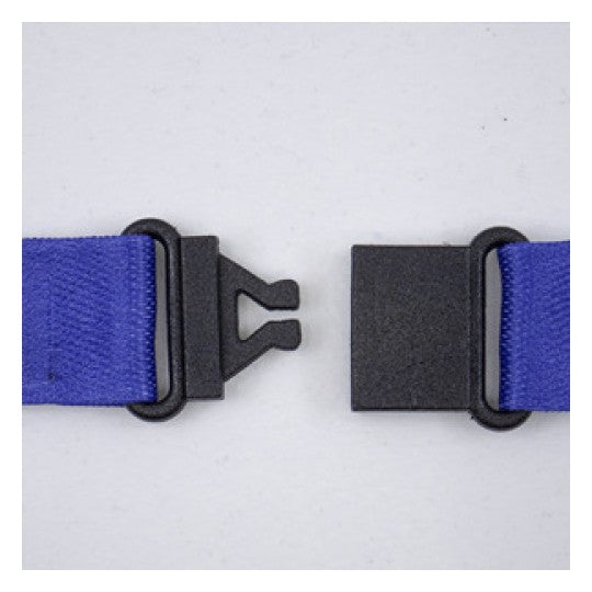 Lacet textile recyclé  p/10 bleu