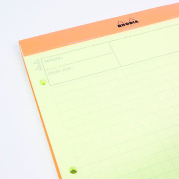 Bloc Rhodia 210x320 Audit 80g 80 feuilles