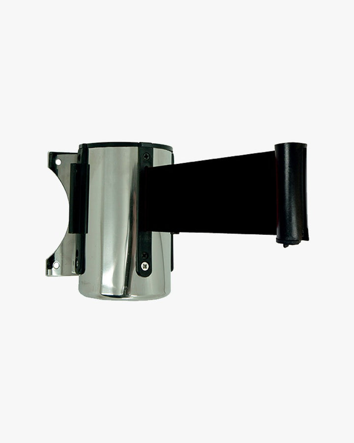 Enrouleur mural sangle 2m-noir