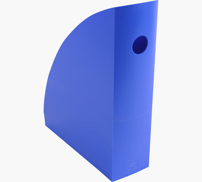 Porte-revues magcube  bleu glacé