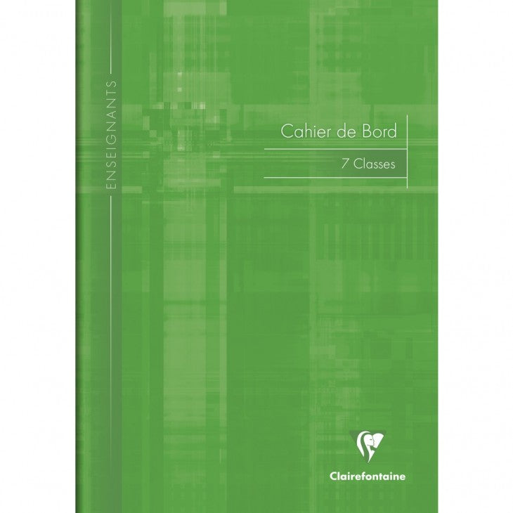 Cahier de note enseignant A4 pour 7 classes - 48 pages