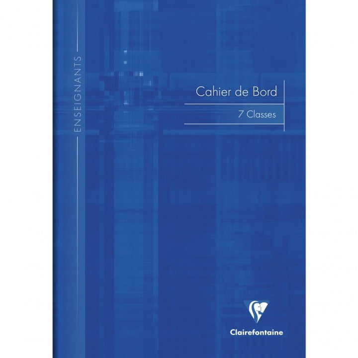 Cahier de note enseignant A4 pour 7 classes - 48 pages