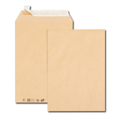 Pochettes Kraft Brun 260x330 mm - Paquet de 10