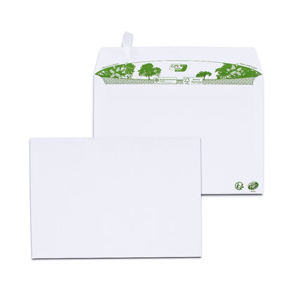 Enveloppes blanches C5 Bdp 80G Recycles B/200