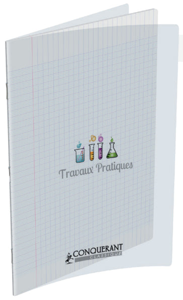 Cahier travaux pratiques  24x32 48 pages seyes +48 pages dessin