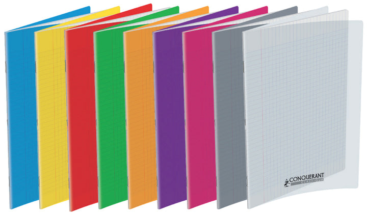 Cahier 24x32 192 pages Q 5x5 conquérant 9.ppincol Q-connect