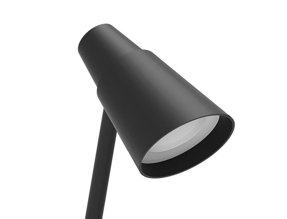 Lampe de bureau LED qc tactile 6w 32lednoir