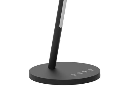 Lampe de bureau LED qc tactile 6w 32lednoir