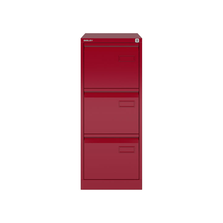 Classeur pro 3 tiroirs rouge