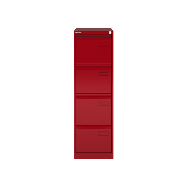 Classeur pro 4 tiroirs rouge