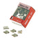 Clips pince nickelés 6,4 mm - Boîte de 50