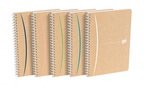 Cahier oxford touareg recyclé a4 180 pages 5x5