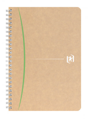 Cahier oxford touareg recyclé a4 180 pages 5x5