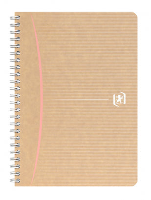 Cahier oxford touareg recyclé a4 180 pages 5x5