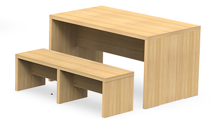 Lot 2 bancs resto.chene clairl210.