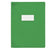 Protege-cahier 17x22 opaque vert