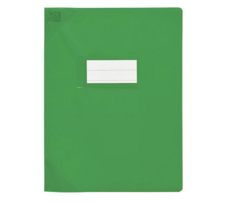 Protege-cahier 17x22 opaque vert