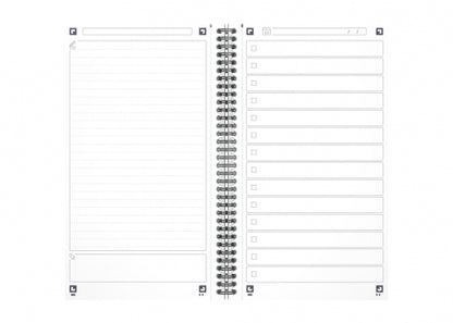 Cahier taskmanager 14,1x24,6 230p