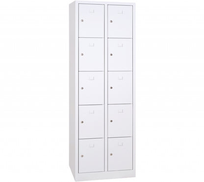 Vestiaire monobloc 2 colonnes 10 cases