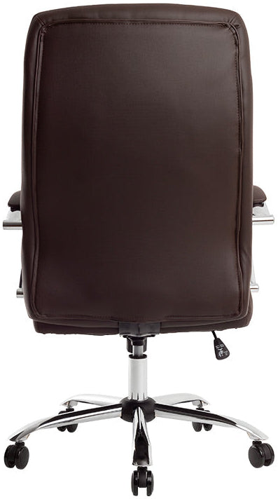 Fauteuil Direction Q-Connect Verona Marron Simili Cuir
