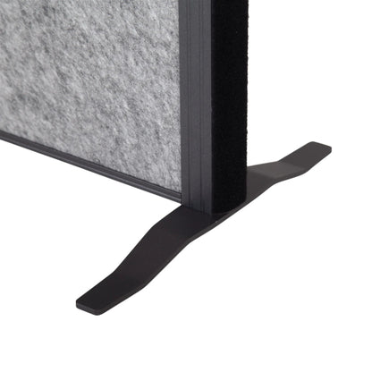 Cloison acoustique sur pied 2 faces acoustique +1 face tableau blanc H183cmX100L